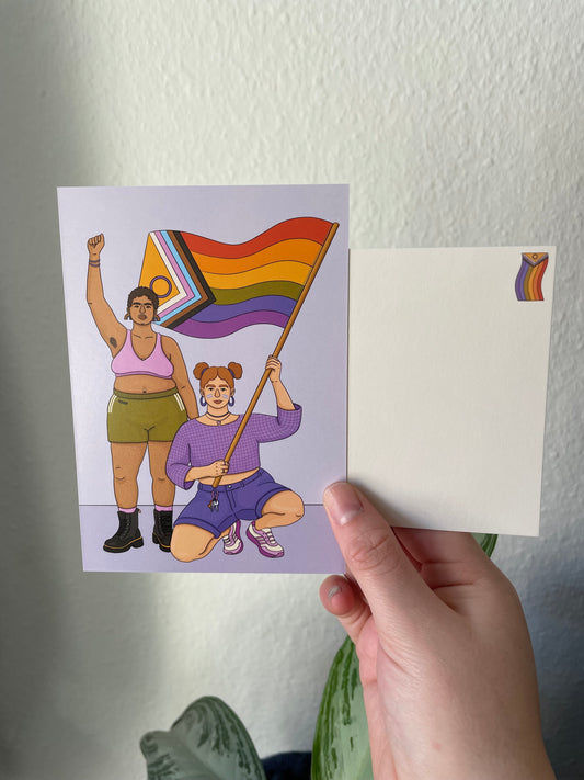 Postkarte „Pride"