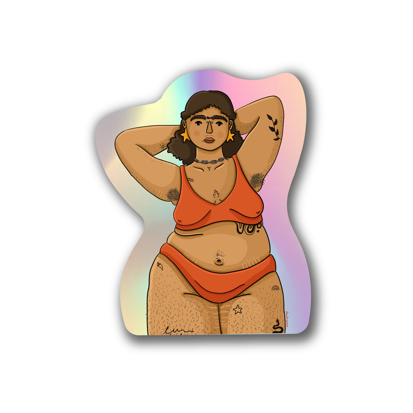 Sticker „My Body My Choice“