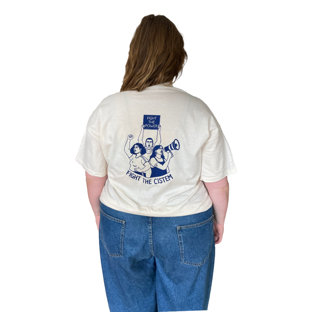 T-Shirt "Fight the Power, Fight the Cistem"