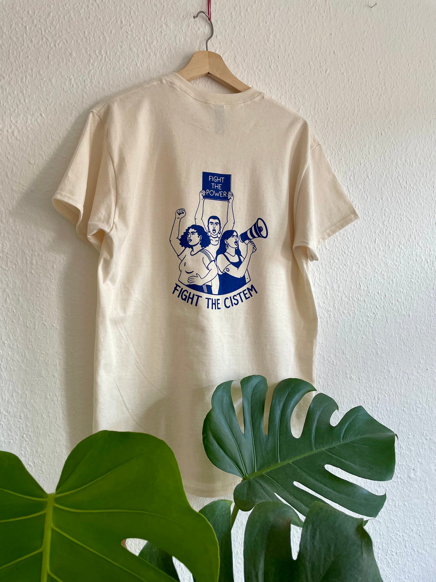 T-Shirt "Fight the Power, Fight the Cistem"