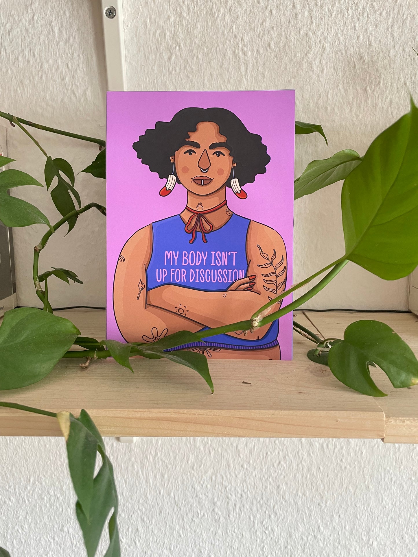 Poster  „My Body Isn’t Up for Discussion"