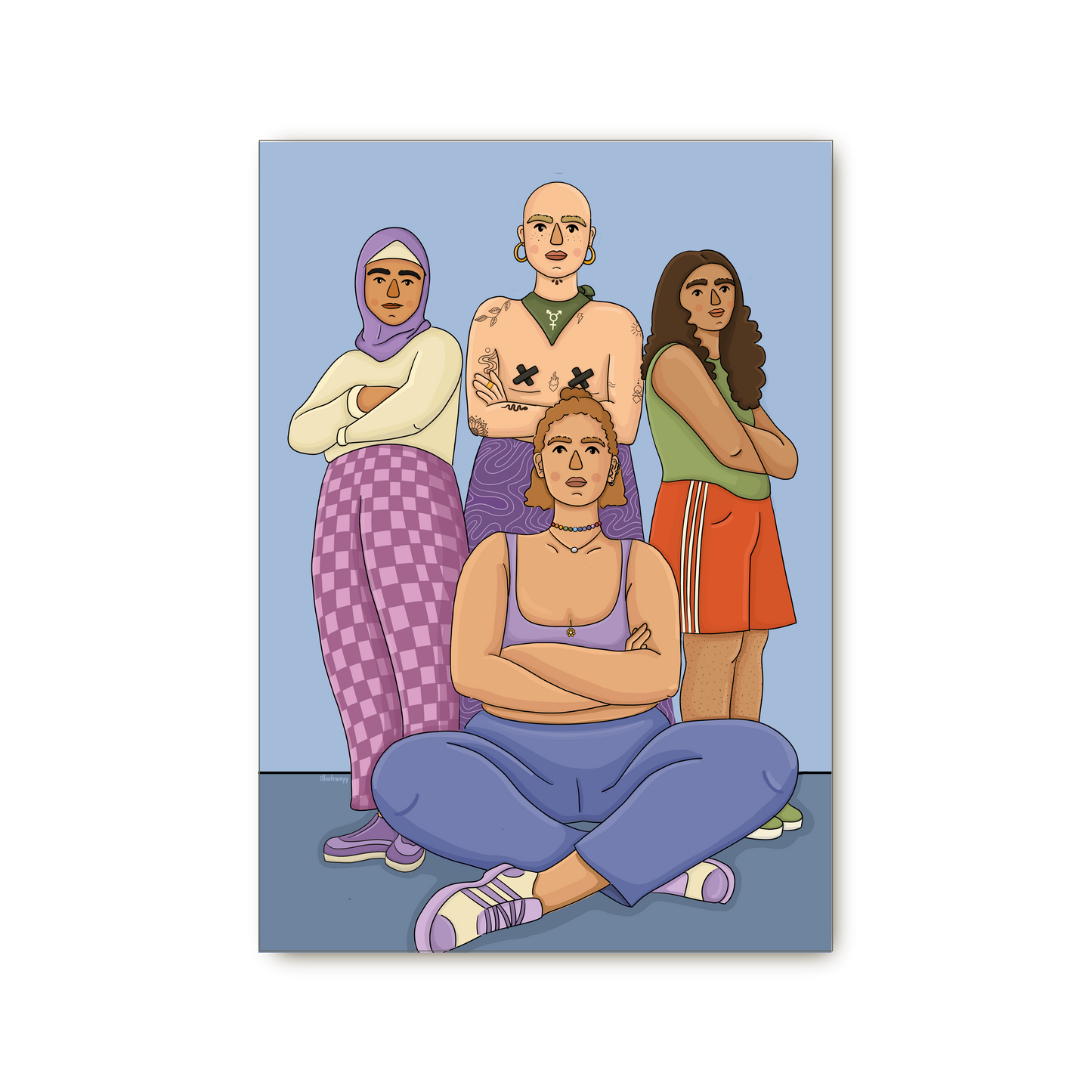 Poster  „Feminist Fight"