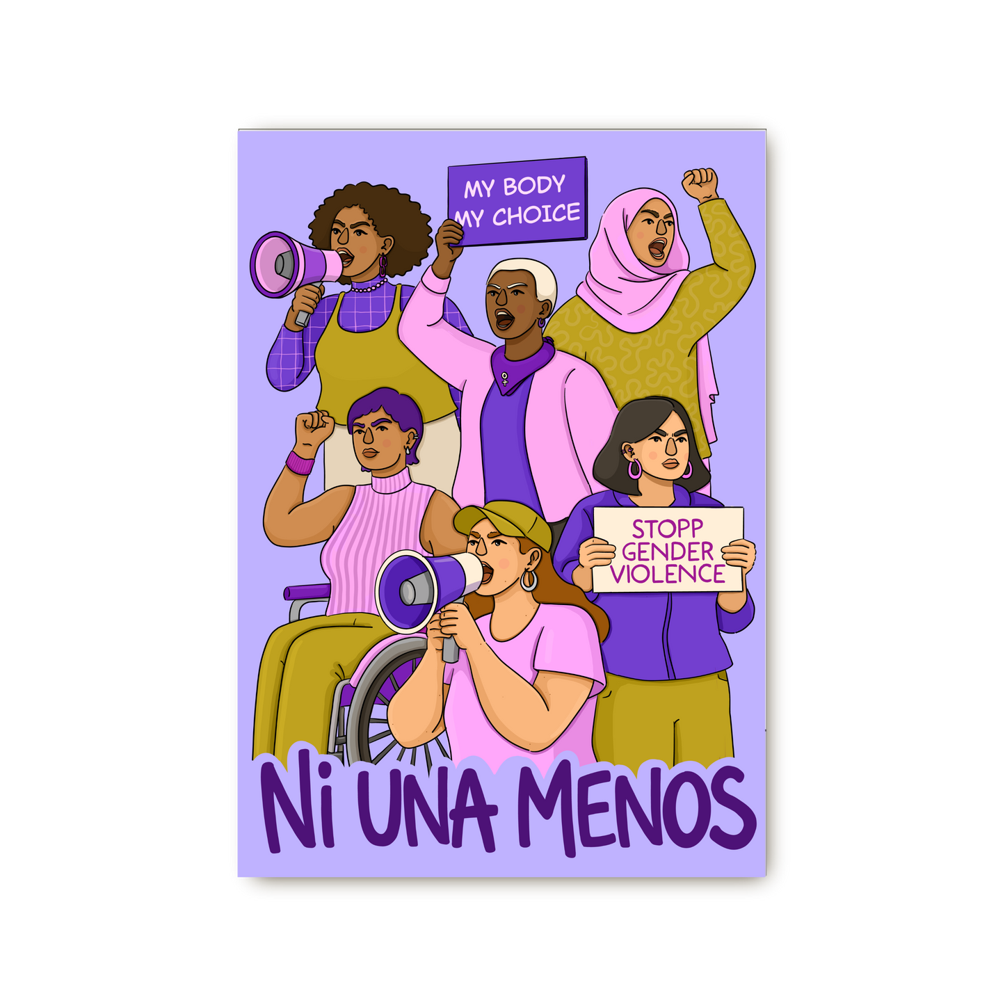 Poster  „Ni una menos"