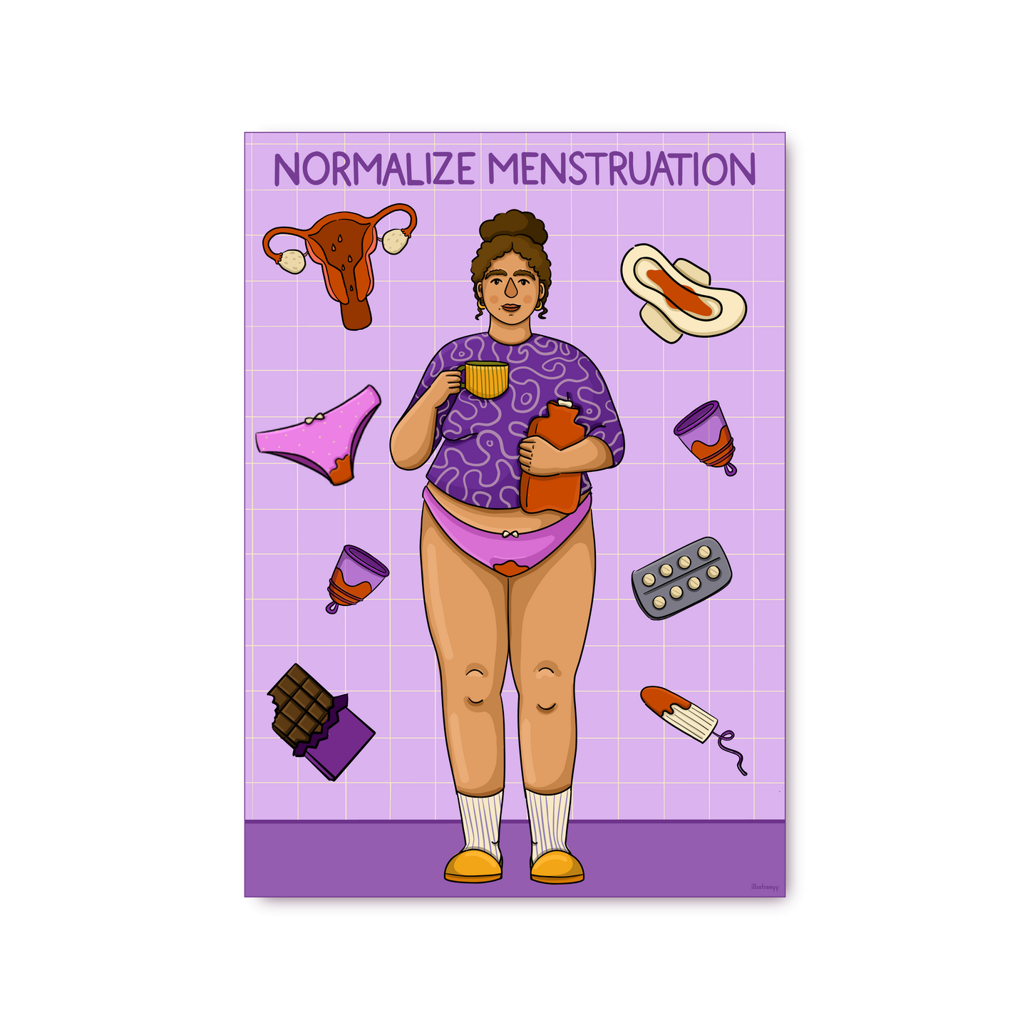 Poster "Normalize Menstruation"