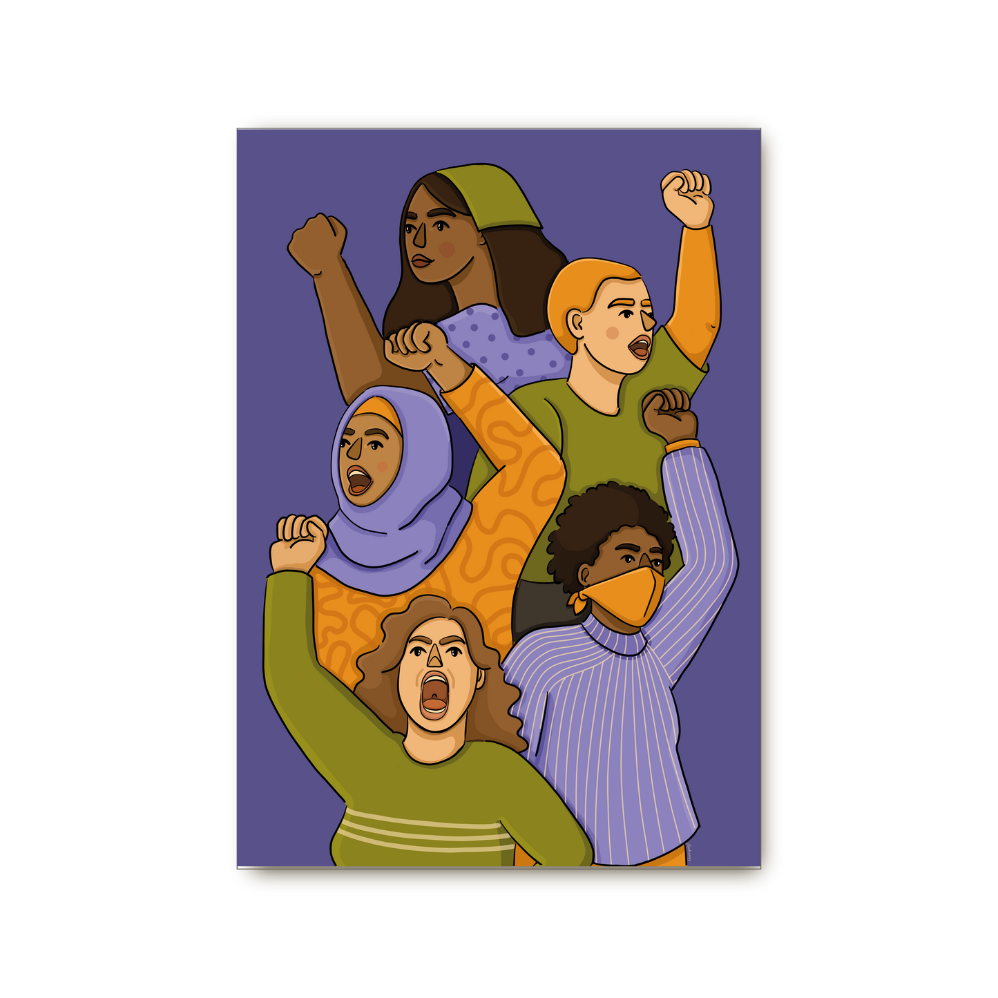 Poster  „Gemeinsam stärker"