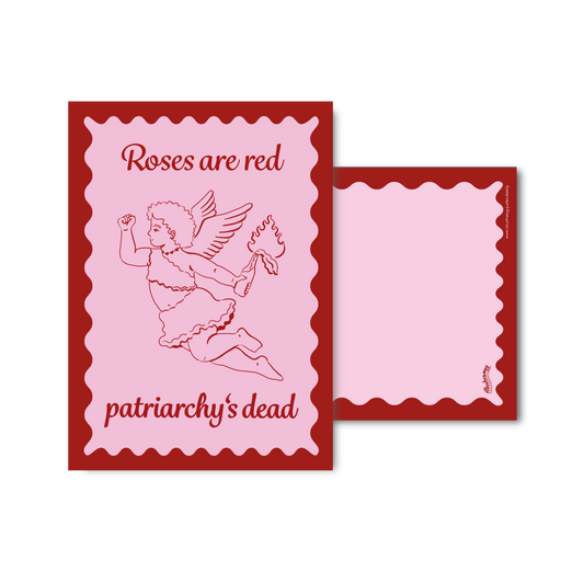 Postkarte "Patriarchy is over"