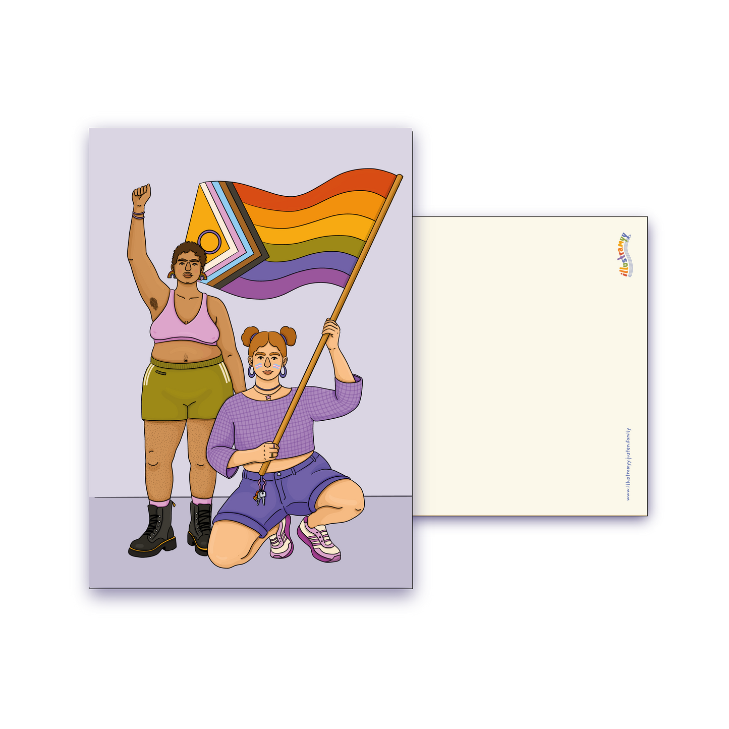 Postkarte „Pride"