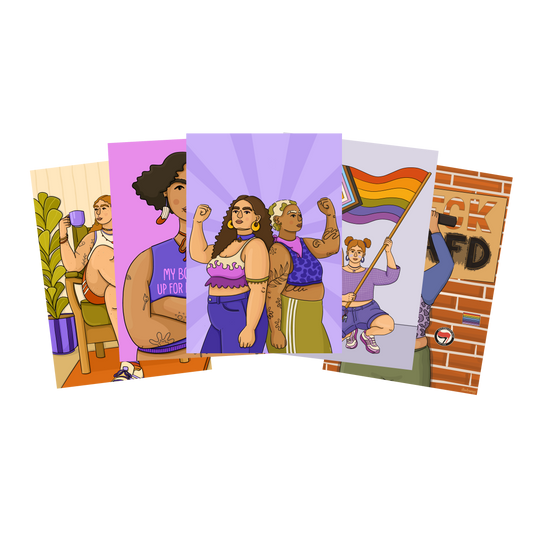Postkarten Set (7 Stück)