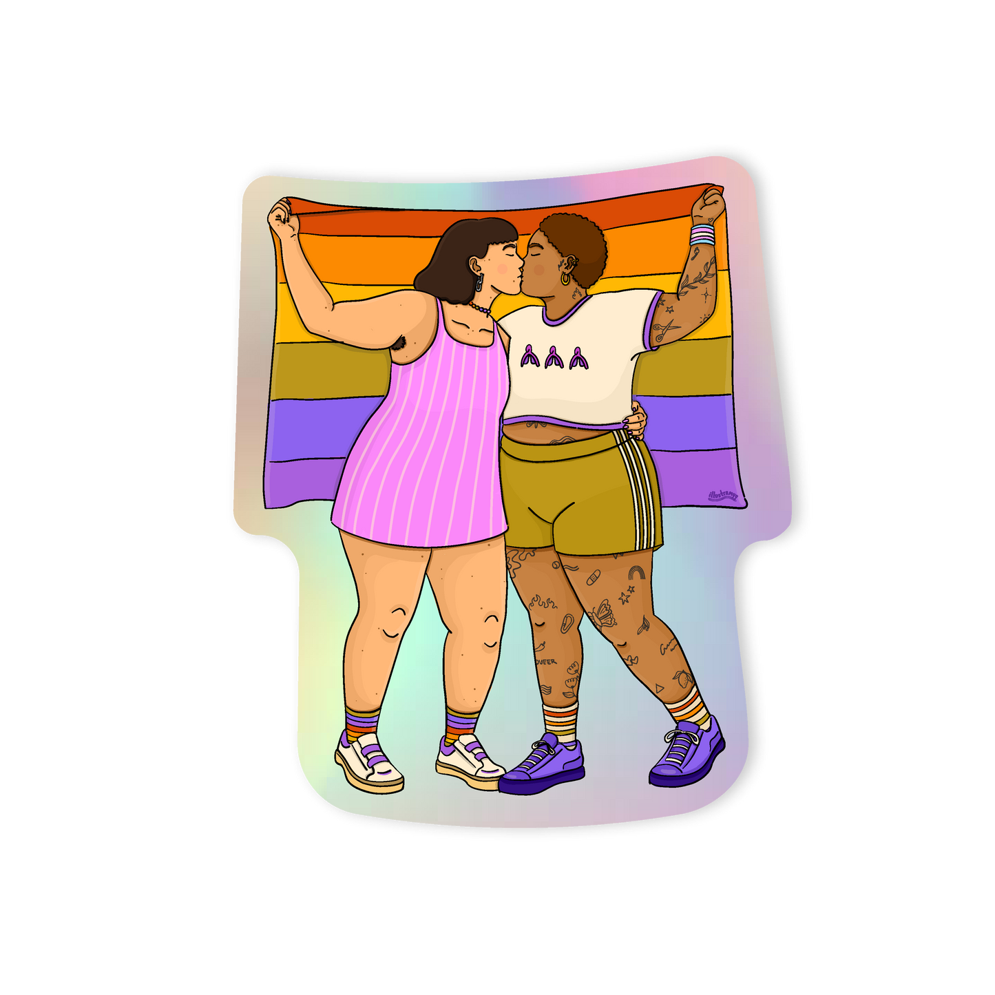 Sticker „Love is Love"