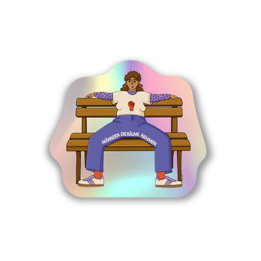 Sticker „Womenspreading“