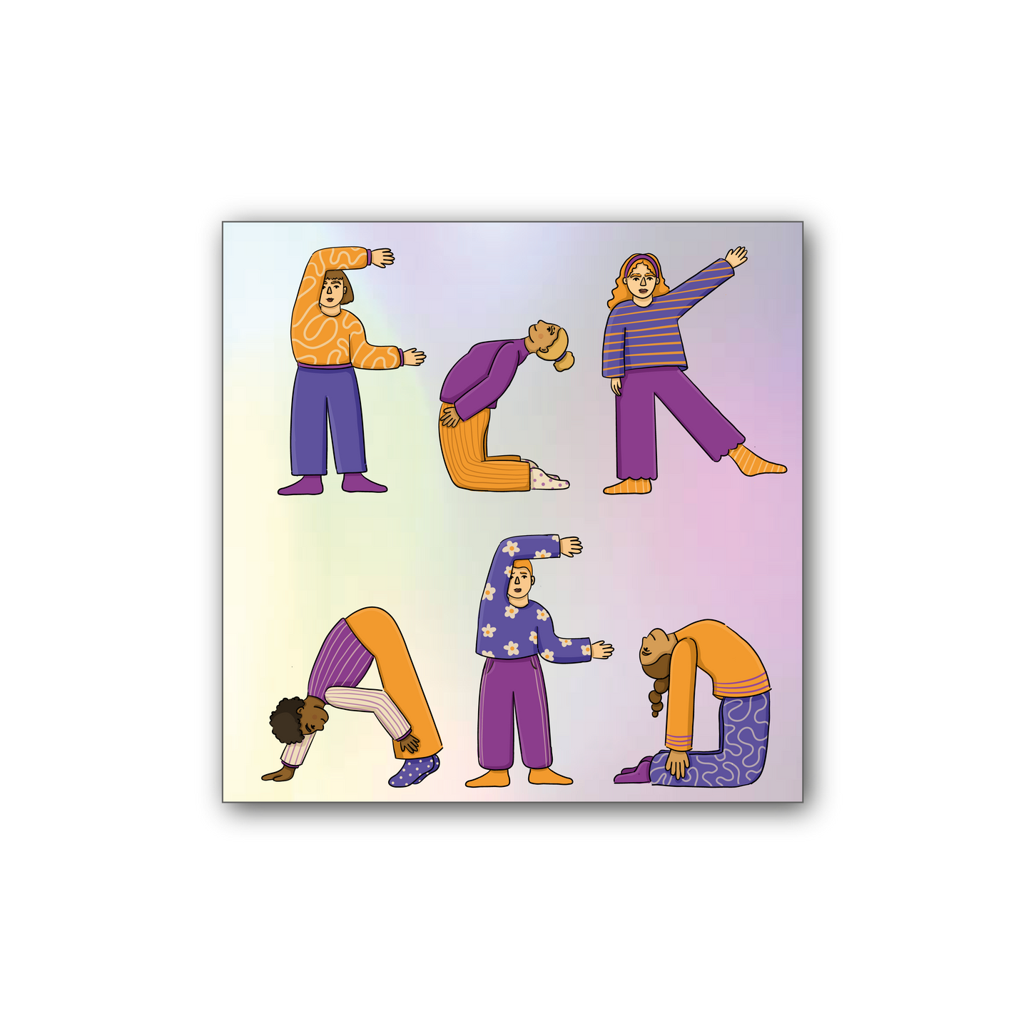 Sticker „Yoga gegen Rechts“ – FCK AFD